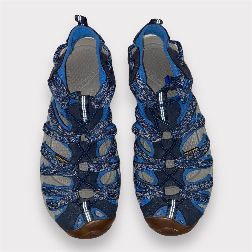 Keen Women's Whisper Waterproof Hiking Sandals Blue Size 9.5 - Picture 2 of 10